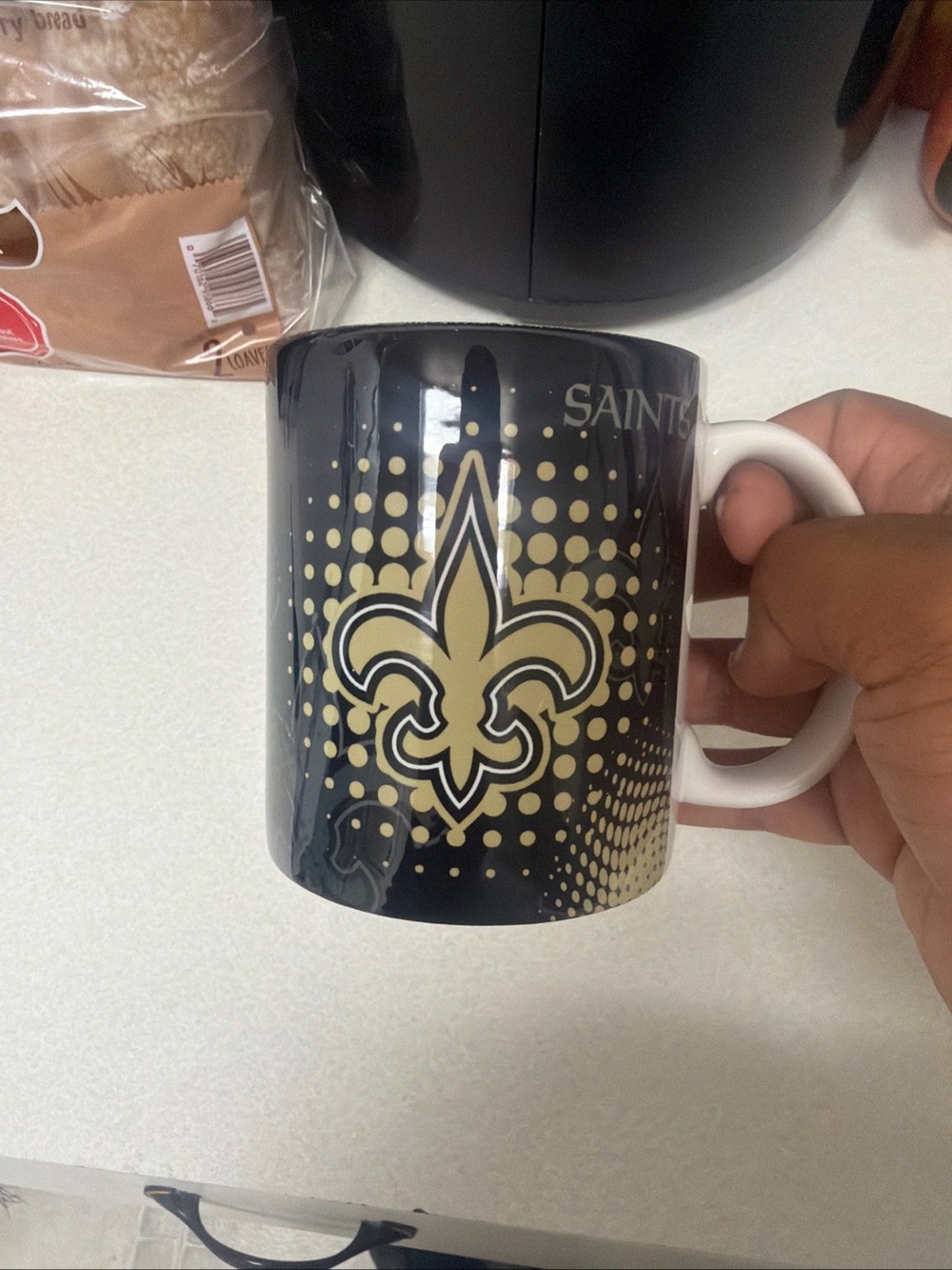 NFL New Orleans Saints Logo Coffee Mug